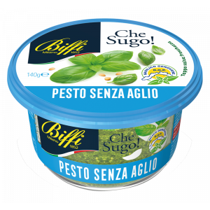 Pesto Fresco Senz'Aglio con Basilico Genovese DOP 