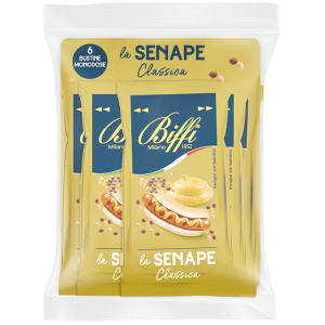 Senape Biffi - In bustina monodose - Six Pack